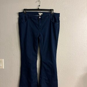 Blue Asphalt Dark Blue skinny boot cut Jeans
